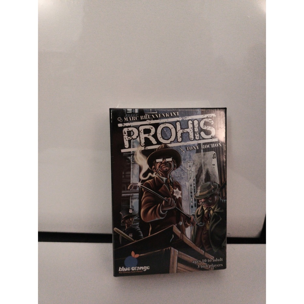 PROHIS Card Game By Blue Orange Sealed NEW
